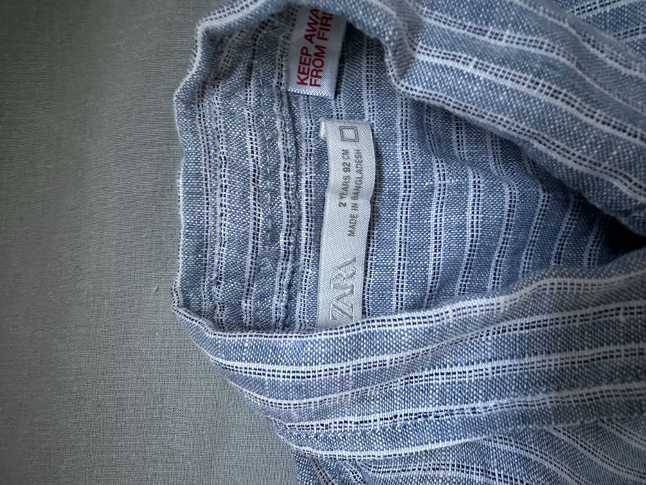 Сорочка Zara для хлопчика