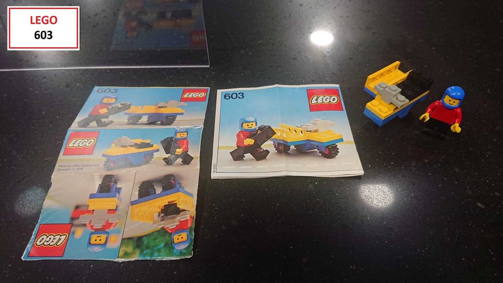 LEGO City Classic: 376; 6592; 6622; 6651; 603; 6522; 6650