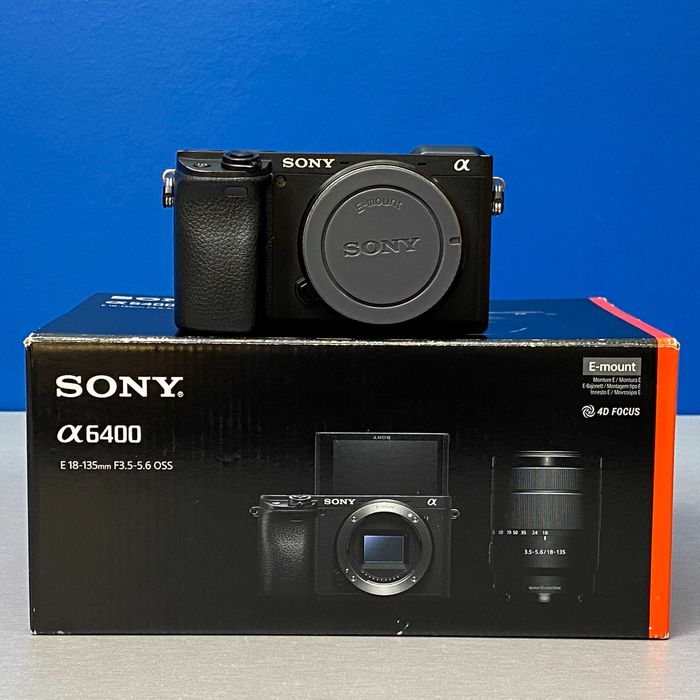Sony Alpha A6400 (Corpo) - 24.2MP