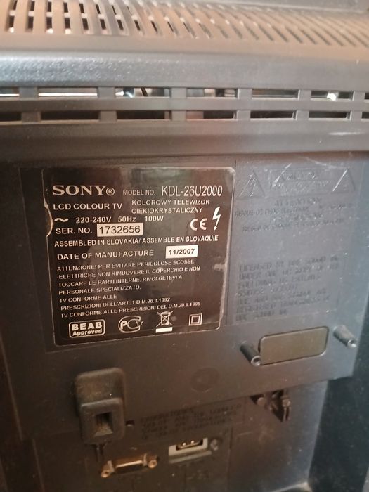 Telewizor marki Sony
