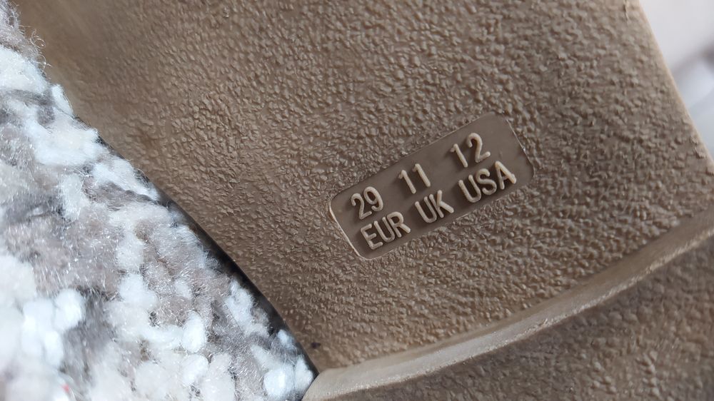 Демисезонные сапожки для девочки 11 UK 29EUR
