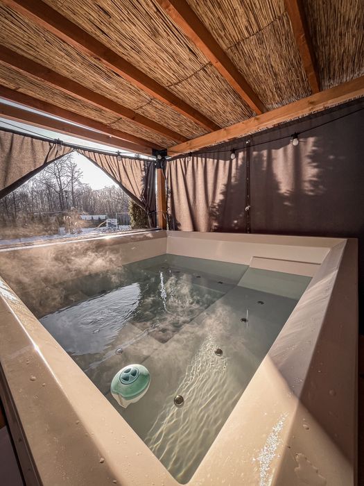 Domki z jacuzzi w górach - sauna | balia | nad rzeką - Energylandia
