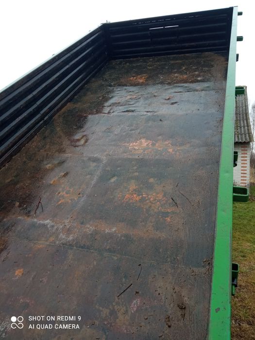 Przyczepa wywrotka jednoosiowa