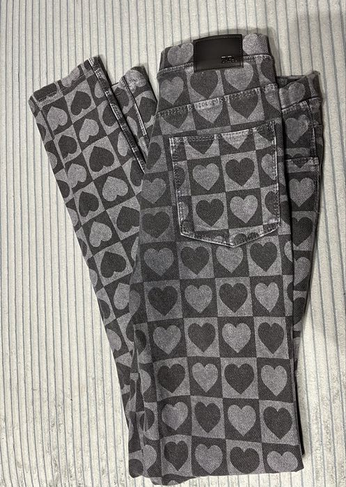 Zara legginsy dzins 164 nowe