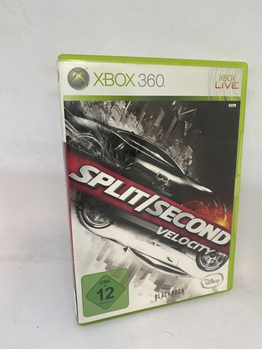 Gra Split/Second Velocity Xbox 360 X360 pudełkowa split second wyścigi