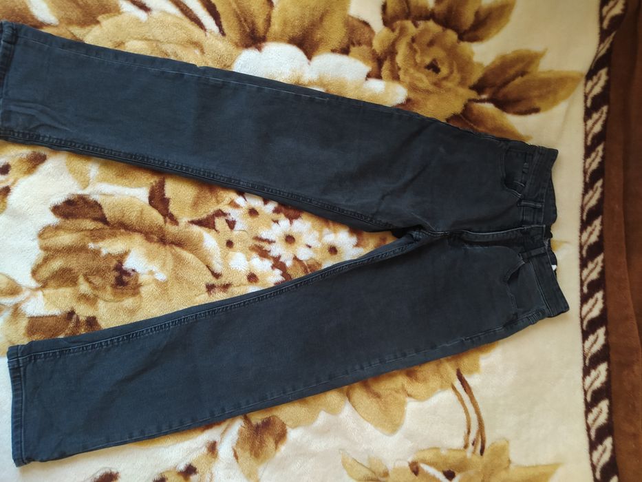 Spodnie jeans czarne męskie