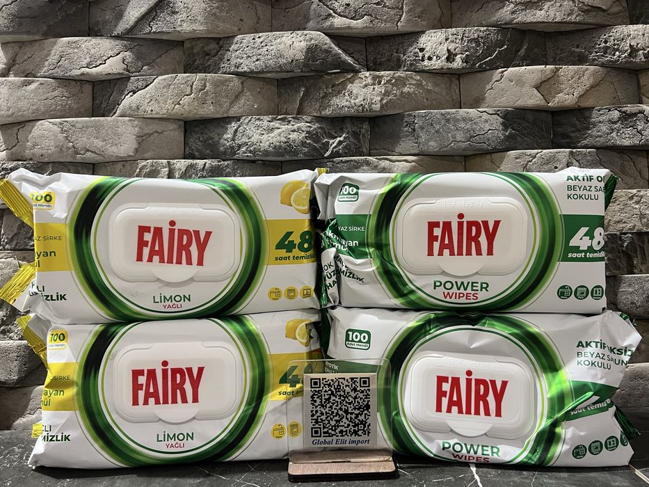 Вологі серветки для прибирання Fairy