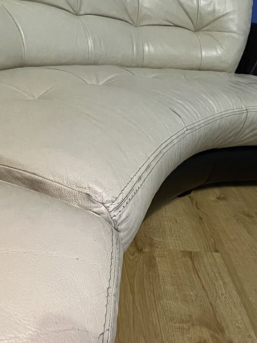 Piekna sofa- SKÓRA NATURALNA ~3m