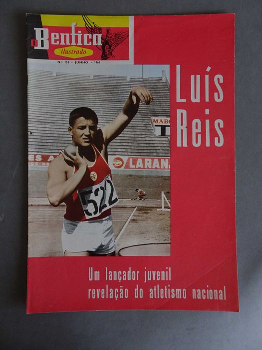 Revista O Benfica Ilustrado nº 105 ano 1966