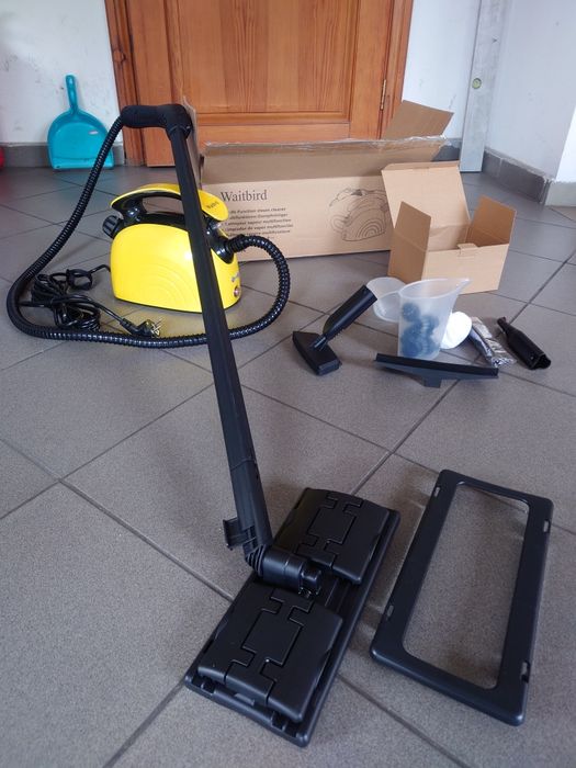 Myjka parowa mop 4,5 Bar Wielofunkcyjna 45 min pracy do fug okien 1.1L