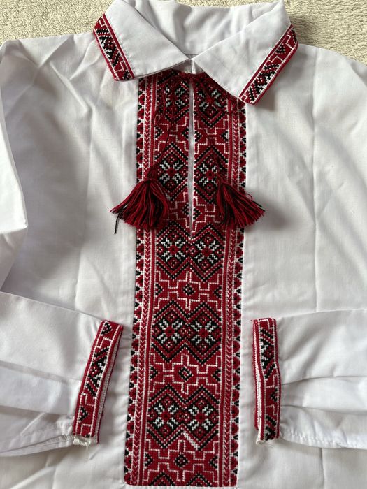 Недорого! Вишиванка. Вишита сорочка. Ручна робота. 9-10 р. 134 см