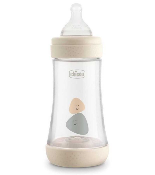 Chicco Perfect 5 240ml Butelka Antykolkowa Beige Smoczek Medium *NOWE*