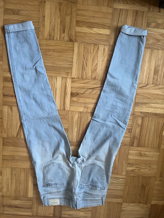 Spodnie jeansy skinny XS denim