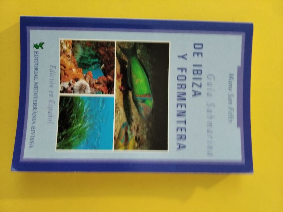 Livros sobre peixes, pesca, aquário etc.