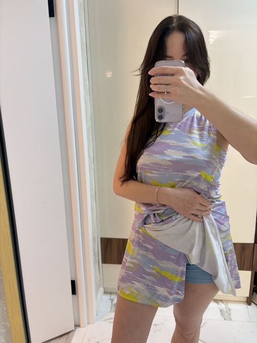 Комплект Asіcs original майка та спідниця шорти для спорту