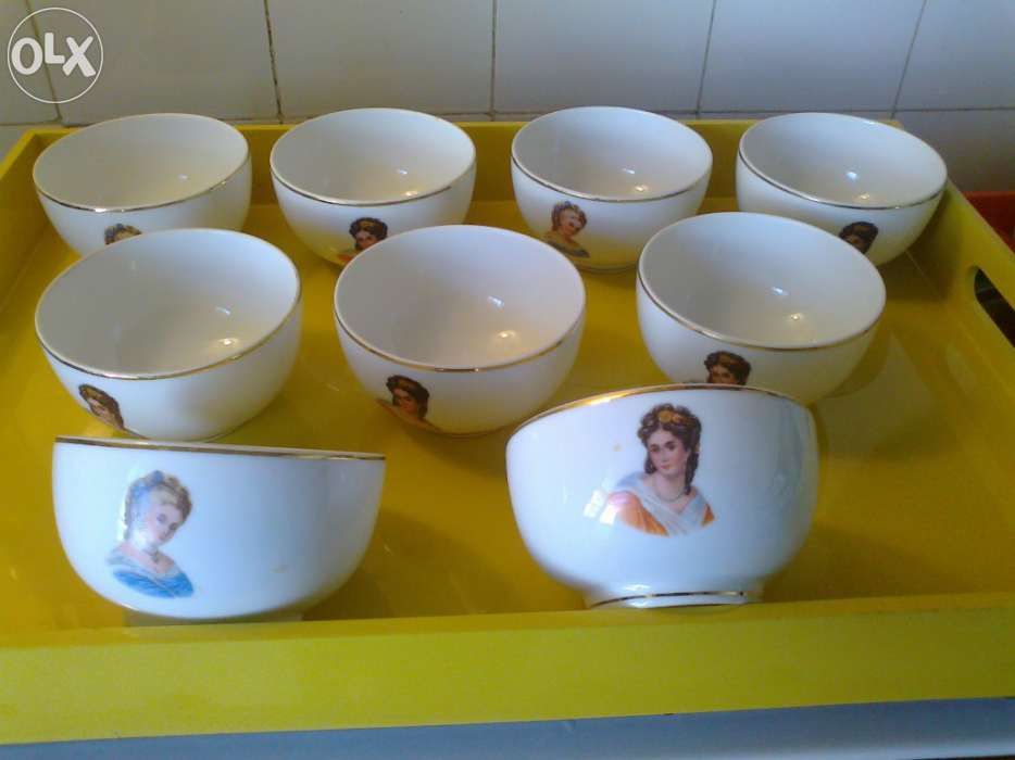 Tigelas sopa porcelana Coimbra