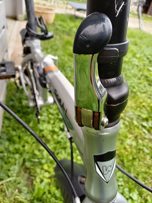 Rower skladany z przerzutkami