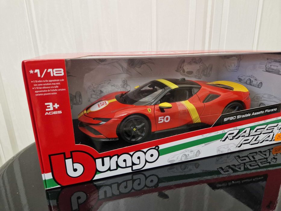 Ferrari SF 90Strsdale Assetto Fiorano.BByrago 1/18