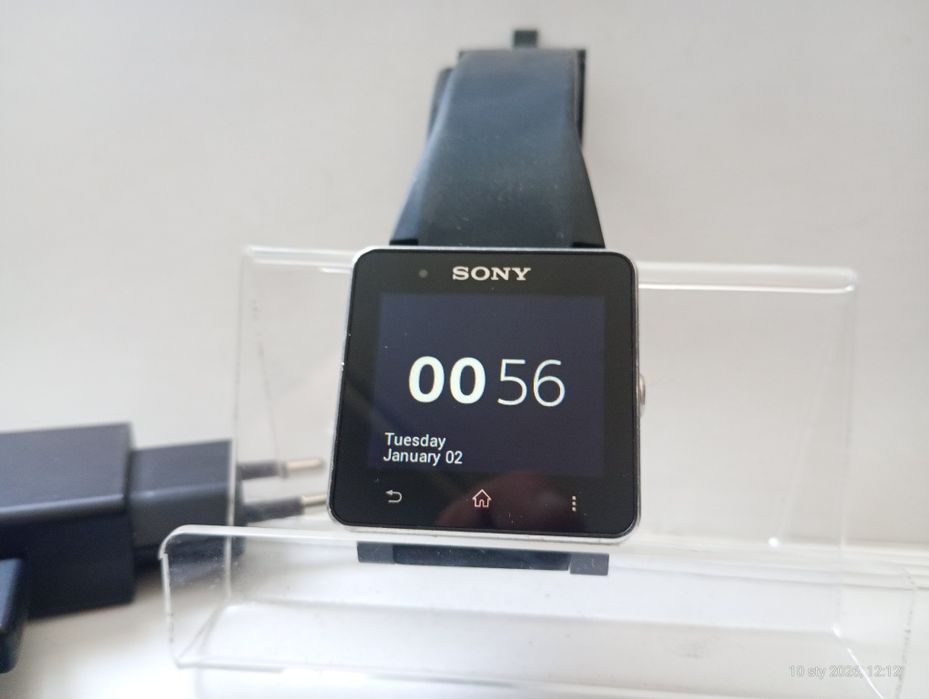 Zegarek SmartWatch Sony z ładowarką