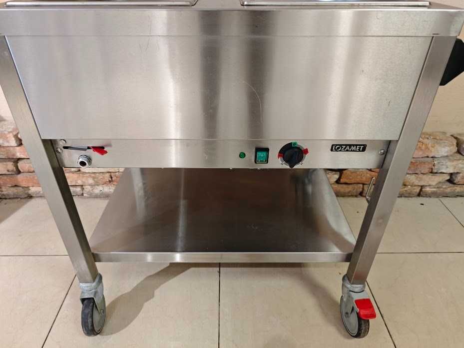 Bemar gastronomiczny Lozamet 2×GN 1/1 – stal nierdzewna