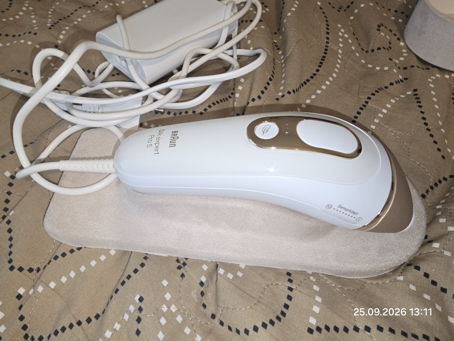 Braun Silk-expert Pro 5 IPL – 4 nasadki – etui – stan idealny