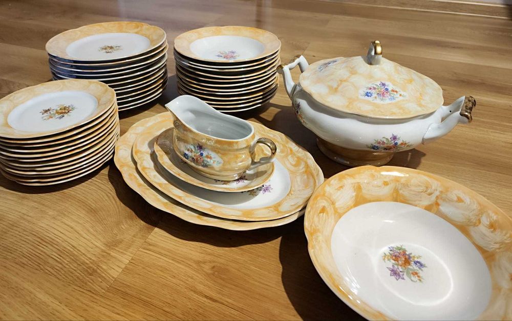 Zestaw obiadowy Karolina PRL