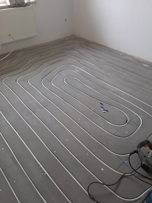 Frezowanie pod ogrzewanie podłogowe