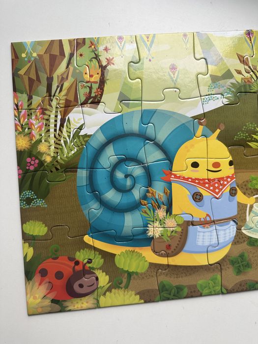 Дитячий пазл Джеко Djeco Равлик з крупними деталями