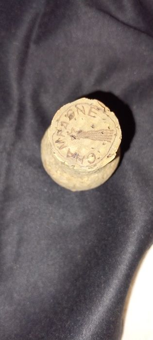 Rolha de cortiça do início de 1900, para colecionadores