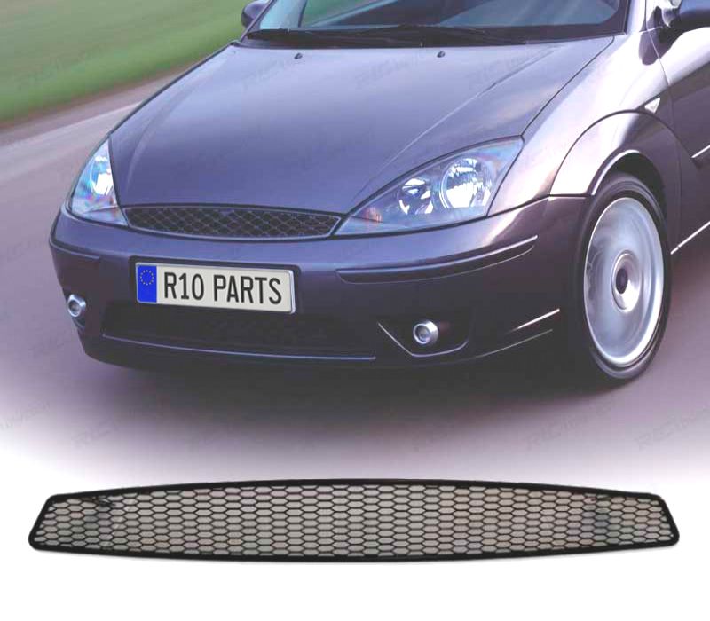 GRELHA FRONTAL FORD FOCUS 98- METAL PRETO