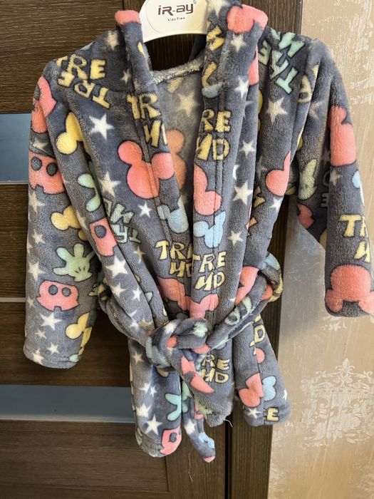 Махровий дитячий халатик