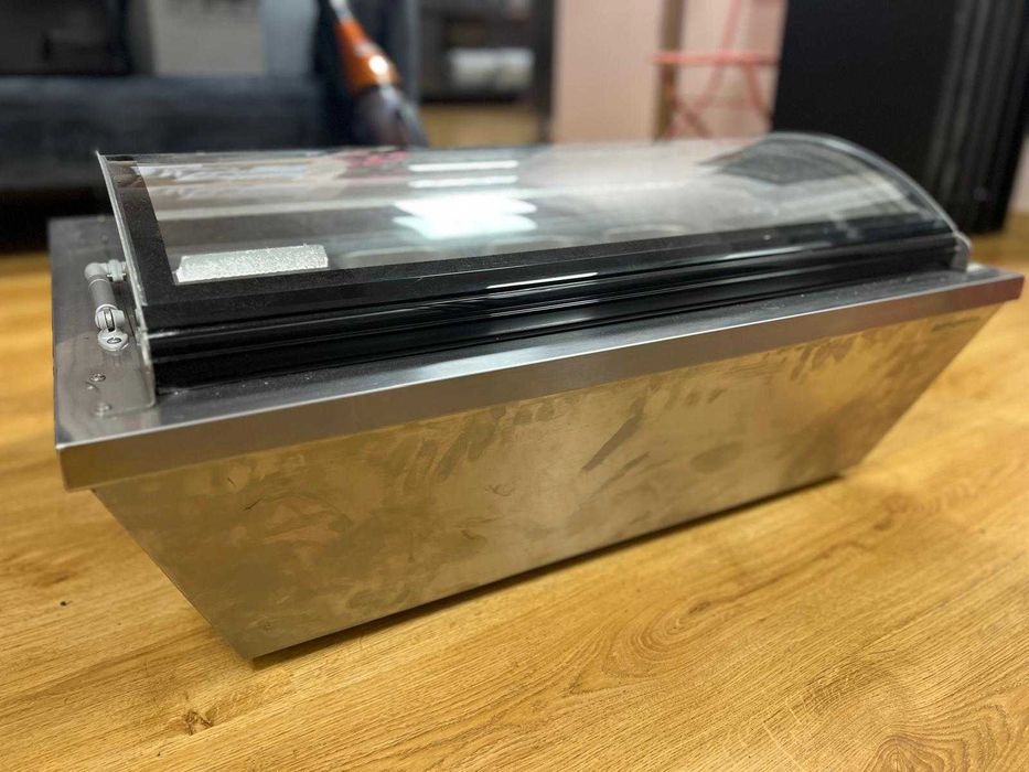 Expositor de Gelados de Mesa (4×5 L) – Tampa Abobadada