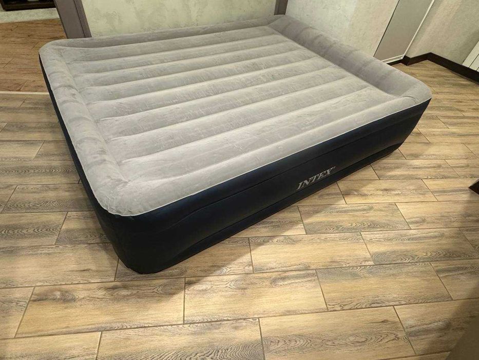 ‼️Надувная 2️спальная кровать Intex|Матрас|Ліжко|Ламзак|Кровать|Софа|