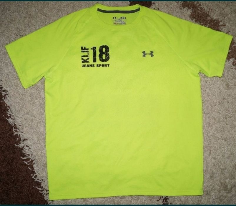 Чоловіча футболка Under Armour Loose HeatGear, салатова, р. M