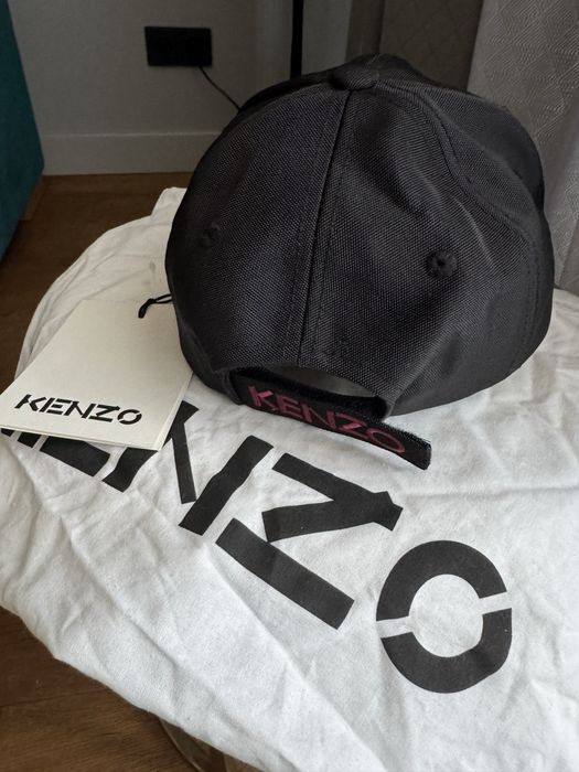 Czarna czapka z daszkiem - Kenzo Tiger
