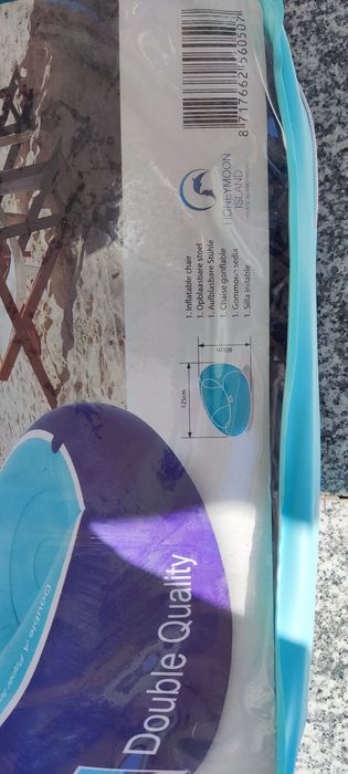 Sofá, poltrona a ar para praia / piscina