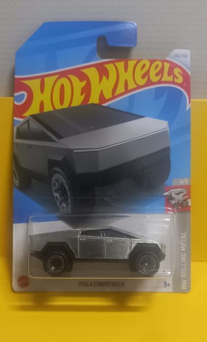 Tesla cybertruck hot wheels