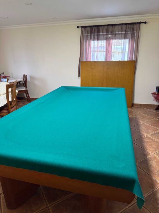 Mesa Snooker/Bilhar Madeira- Modelo Mozart