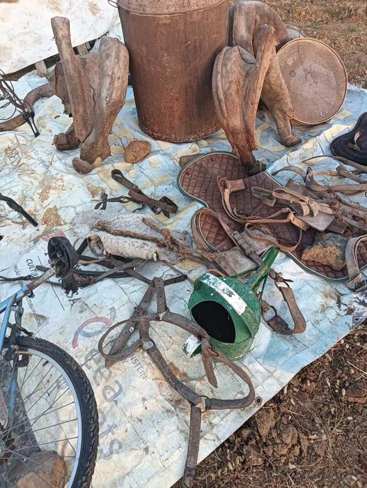 Lote de equipamentos agrícolas