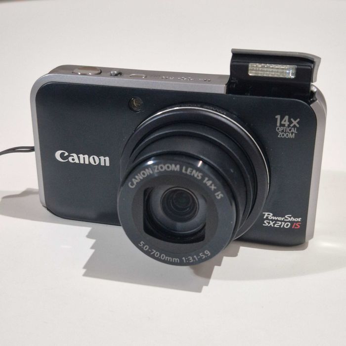 Canon Powershot SX210 IS - 12.1MP - Máquina fotográfica digital