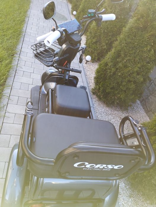 Електричний трицикл Corso Protex Power 1200W, 72V 24Ah,