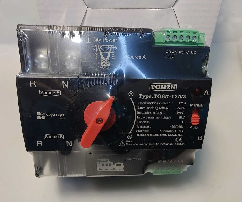 АВР TOMZN Night Light Series (TOQ7-125): Новый Стандарт Надежности