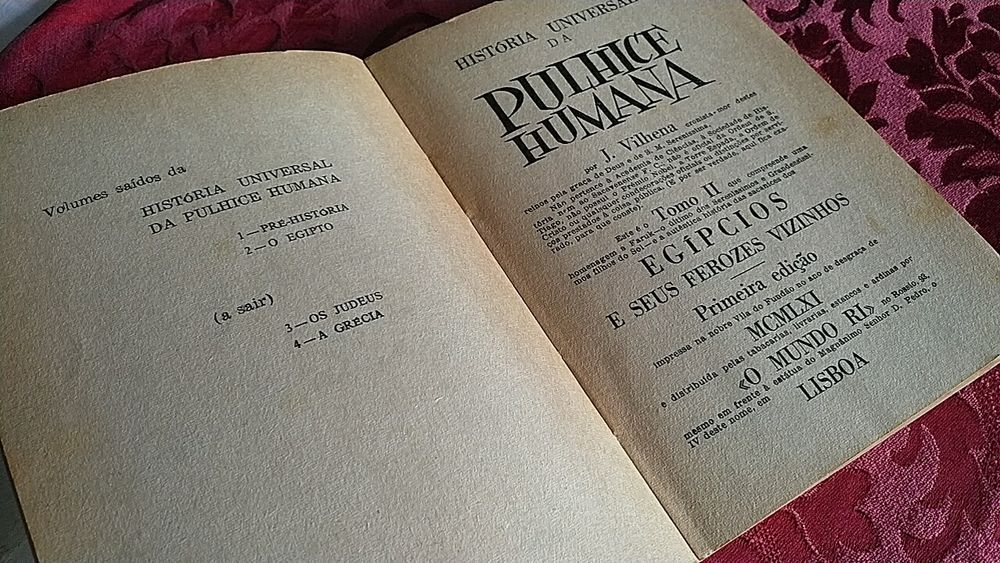 História Universal da Pulhice Humana - O Egito
