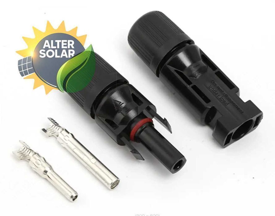 ‼️30 грн‼️Конектори для сонячних панелей MC4 32A 1000V (пара)‼️