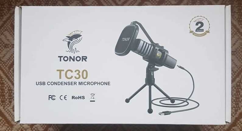 Nowe! TONOR TC30–Profesjonalny mikrofon pojemnościowy USB