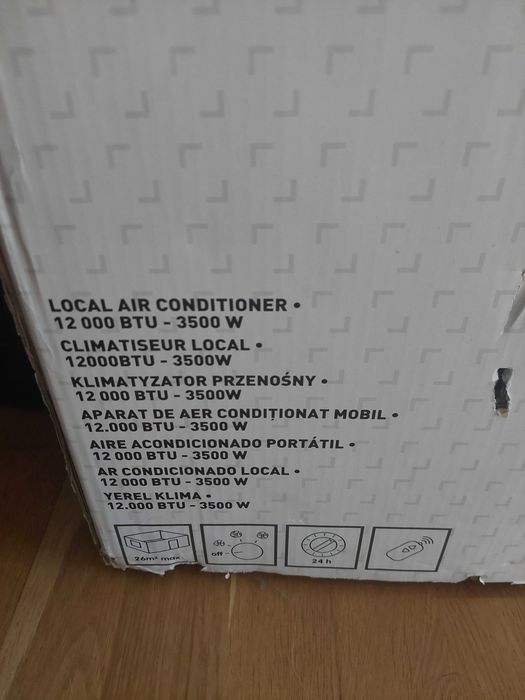 Klimatyzator Przenośny 3w1 | 12000 BTU