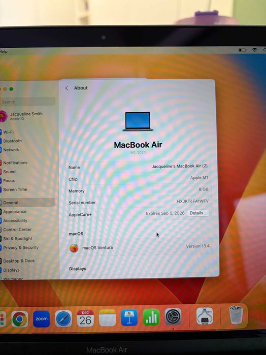 Apple Macbook Air M1 8gb