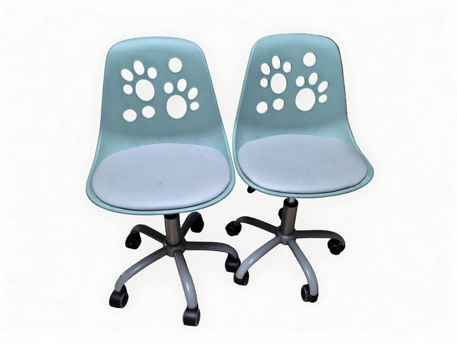 Krzesła biurowe, dziecięce