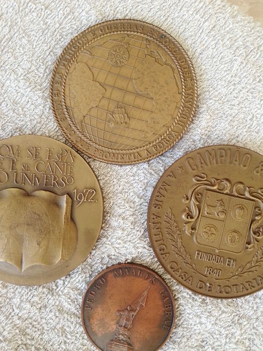 medalhas  antigas raras