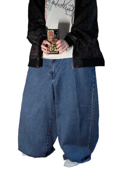 Zewool Herren Baggy Jeans Im Lockeren Weitschnitt Y2K Skaterhose